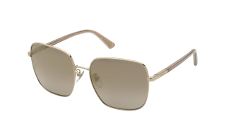 Óculos de sol Nina Ricci SNR329 Dourados Quadrada