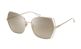Óculos de sol Nina Ricci SNR360 Dourados Quadrada