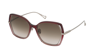 Óculos de sol Nina Ricci SNR361 Vermelho Quadrada