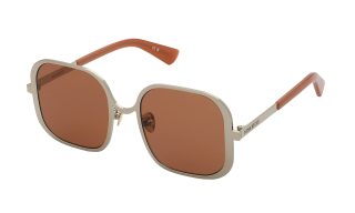 Óculos de sol Nina Ricci SNR399 Dourados Quadrada