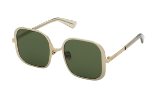 Óculos de sol Nina Ricci SNR399 Dourados Quadrada