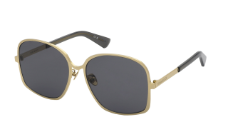 Óculos de sol Nina Ricci SNR400 Dourados Quadrada