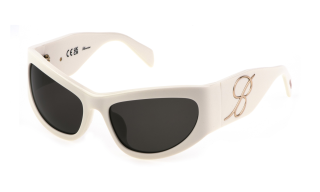 Óculos de sol Blumarine SBM840 Beige Borboleta