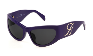 Óculos de sol Blumarine SBM840 Lilás Borboleta