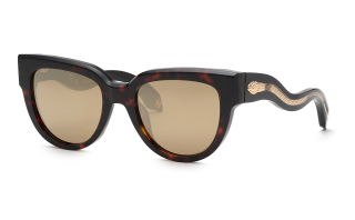 Óculos de sol Roberto Cavalli SRC054 Castanho Borboleta