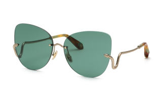 Óculos de sol Roberto Cavalli SRC062 Dourados Borboleta