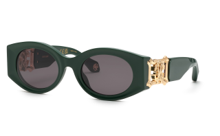 Óculos de sol Roberto Cavalli SRC064 Verde Ovalada