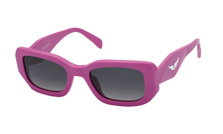 Óculos de sol Zadig & Voltaire SZV368 Rosa/Vermelho-Púrpura Quadrada