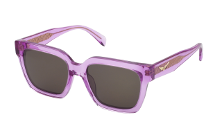 Óculos de sol Zadig & Voltaire SZV407 Rosa/Vermelho-Púrpura Quadrada