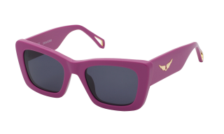 Óculos de sol Zadig & Voltaire SZV411 Rosa/Vermelho-Púrpura Quadrada