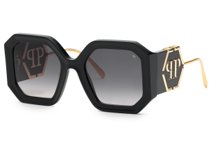 Óculos de sol PHILIPP_PLEIN SPP067 Preto Quadrada