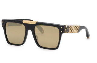 Óculos de sol PHILIPP_PLEIN SPP080 Preto Quadrada