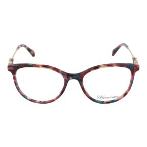 Óculos graduados Blumarine VBM879S Rosa/Vermelho-Púrpura Redonda - 2