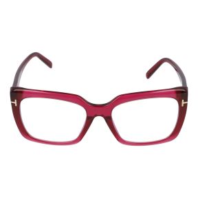 Óculos graduados Tom Ford FT5992-B Rosa/Vermelho-Púrpura Retangular - 2