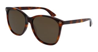 Óculos de sol Gucci GG0024S Castanho Redonda