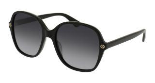 Óculos de sol Gucci GG0092S Preto Retangular