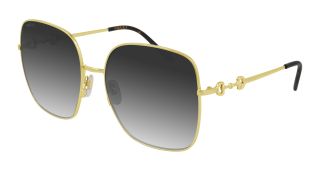 Óculos de sol Gucci GG0879S Dourados Retangular