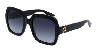 Óculos de sol Gucci GG0036SN Preto Retangular