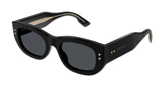 Óculos de sol Gucci GG1215S Preto Retangular
