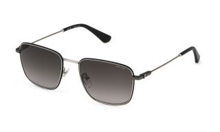 Óculos de sol Police SPLP26 OCTANE 11 Prateados Quadrada