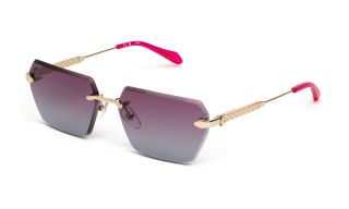 Óculos de sol Just Cavalli SJC110 Dourados Quadrada