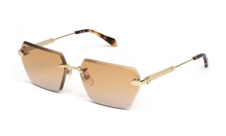 Óculos de sol Just Cavalli SJC110 Dourados Quadrada