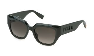 Óculos de sol Furla SFU809V Verde Borboleta