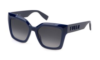 Óculos de sol Furla SFU810V Azul Borboleta