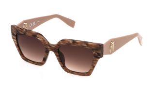 Óculos de sol Furla SFU811 Castanho Quadrada