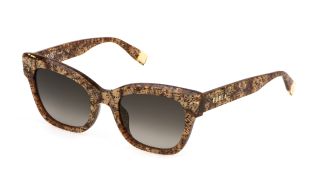 Óculos de sol Furla SFU814 Castanho Quadrada