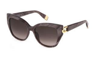 Óculos de sol Furla SFU816 Lilás Quadrada