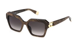 Óculos de sol Furla SFU817 Castanho Quadrada