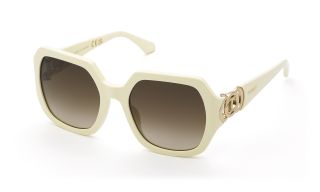 Óculos de sol STW066 Beige Quadrada