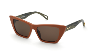 Óculos de sol Zadig & Voltaire SZV419 Laranja Borboleta