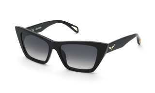 Óculos de sol Zadig & Voltaire SZV419 Preto Borboleta