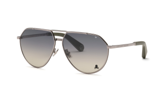 Óculos de sol PHILIPP_PLEIN SPP007V PLEIN SIGNATURE Vermelho Quadrada