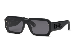 Óculos de sol PHILIPP_PLEIN SPP150 PLEIN MASTER Preto Quadrada