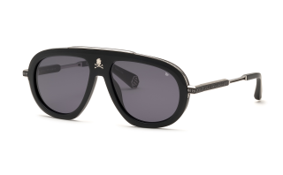 Óculos de sol PHILIPP_PLEIN SPP151W PLEIN LEGACY Preto Aviador
