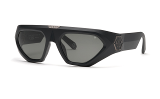 Óculos de sol PHILIPP_PLEIN SPP153 PLEIN REFLECT Preto Ecrã