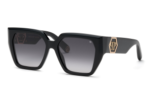 Óculos de sol PHILIPP_PLEIN SPP160 PLEIN CAPTURE Preto Quadrada