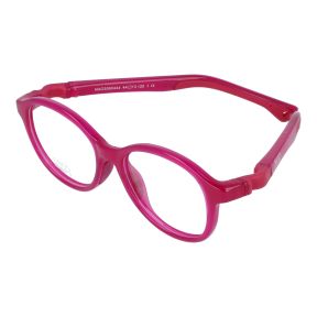 Óculos graduados Nano Silicona NAO3060444 Rosa/Vermelho-Púrpura Redonda - 1