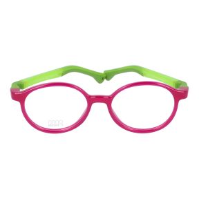 Óculos graduados Nano Silicona NAO3180344 Rosa/Vermelho-Púrpura Redonda - 2