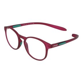 Óculos graduados Vogart VO10002 (+1.0) Rosa/Vermelho-Púrpura Ovalada - 1
