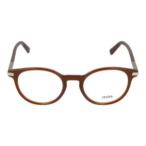 Óculos graduados Ermenegildo Zegna EZ5310 Castanho Redonda - 2