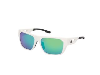 Óculos de sol Adidas SP0102 Branco Aviador - 1