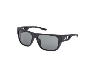 Óculos de sol Adidas SP0102 Preto Aviador - 1