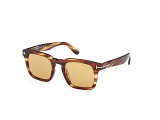 Óculos de sol Tom Ford FT0751 DAX Castanho Quadrada - 1