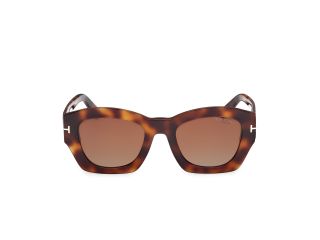 Óculos de sol Tom Ford FT1083 GUILLIANA Castanho Quadrada - 2