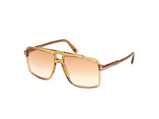 Óculos de sol Tom Ford FT1177 KEMP Amarelo Aviador - 1