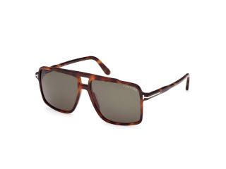 Óculos de sol Tom Ford FT1177 KEMP Castanho Aviador - 1